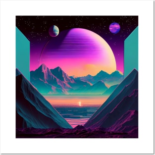 Cosmic Landscape Posters and Art